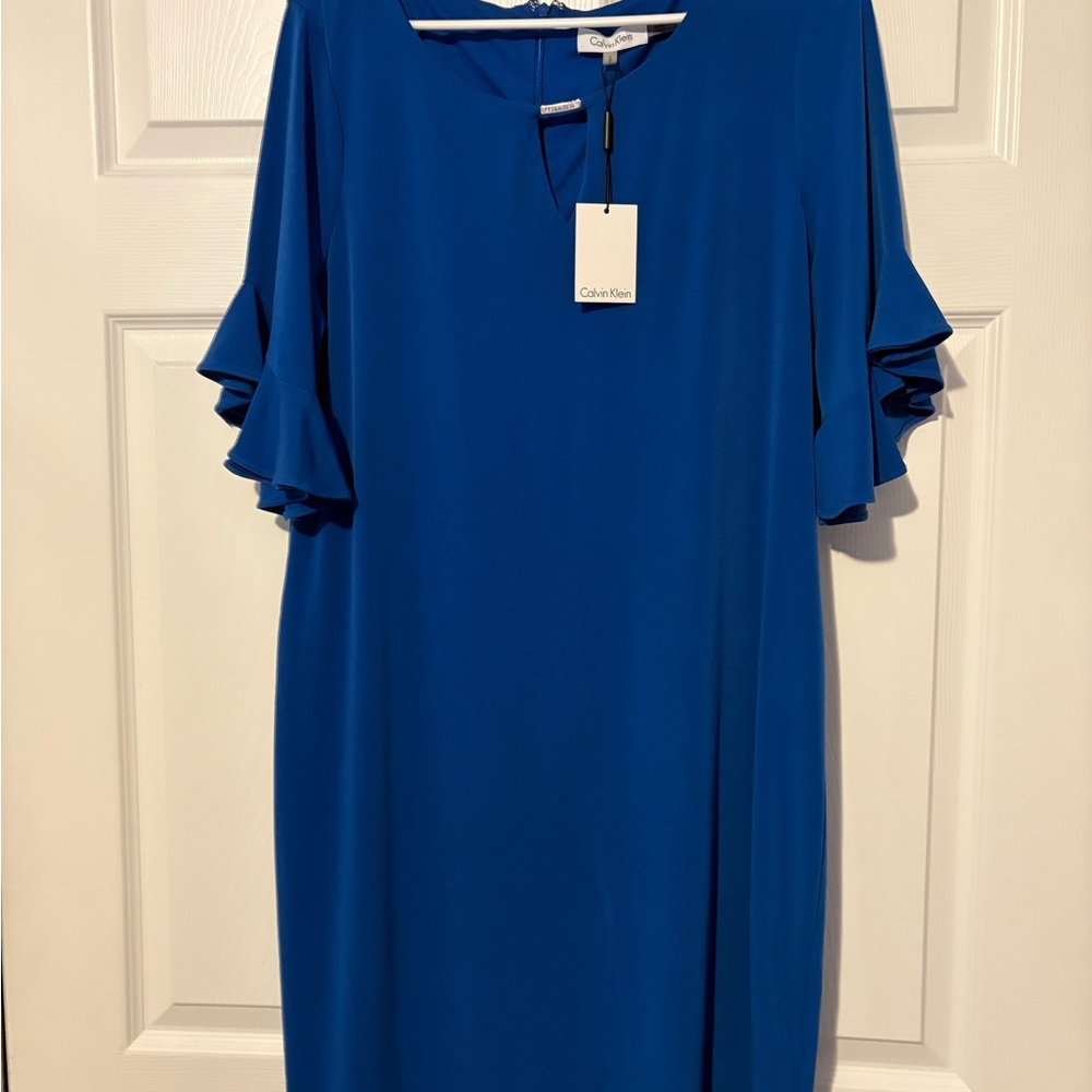 Calvin Klein Women's Blue Dress